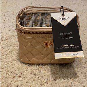 PurseN Getaway Jewelry Case - Rose Gold